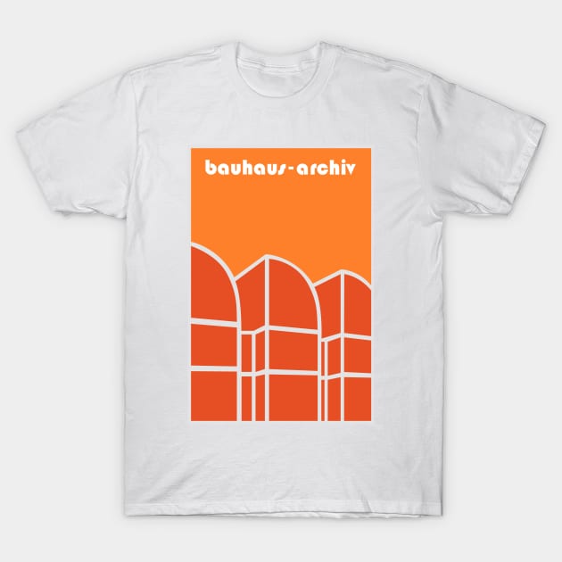Bauhaus Archiv #58 T-Shirt by GoodMoreInc